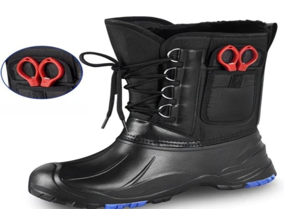 Зимние тёплые эва сапоги