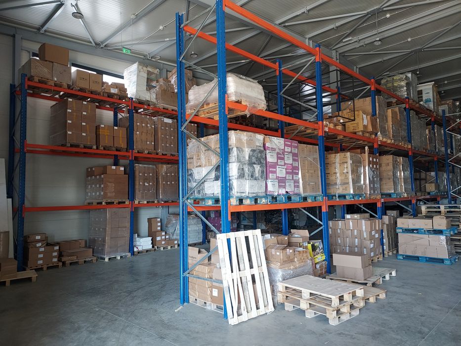 RAFTURI metalice depozitare Paleți depozitare manuală
