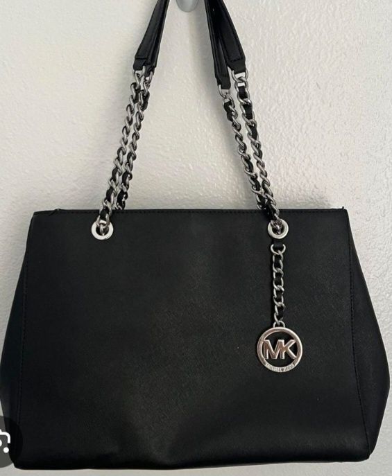 Michael  Kors Saffiano Susannah  Tote дамска чанта MK