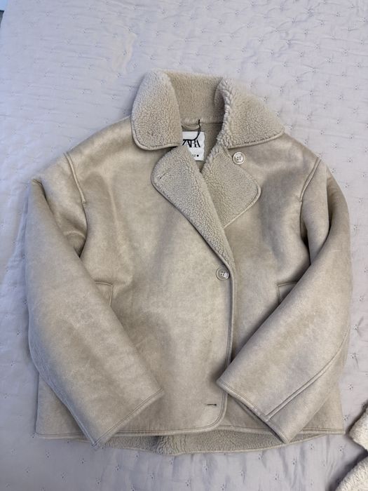 Дубленка Zara в хорошем состоянии