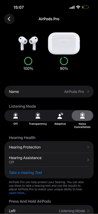 Слушалки AirPods Pro 3