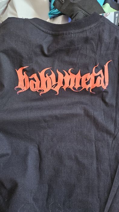 Тениска BABYMETAL с надпис на гърба