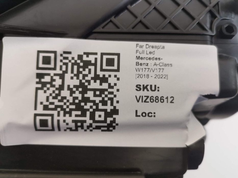 Фар Дясна Пълен Лед Мерцедес-Бенц А-Клас / Mercedes-Benz A-Class W177/
