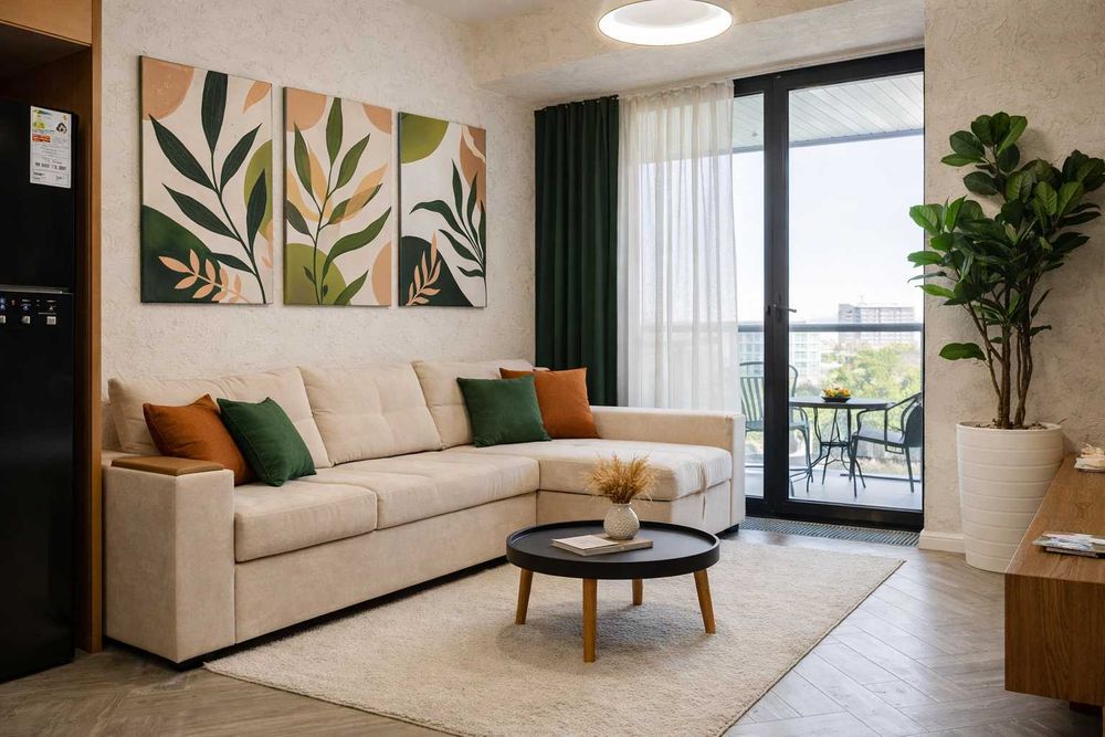 Посуточно 2-х комнатные апартаменты бизнес-класса с панорамным видом