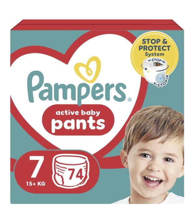 Pampers, marimea 7