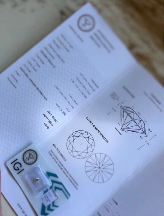 Diamant natural 0.44 ct