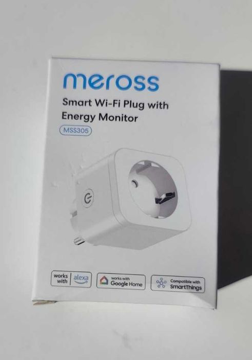 MEROSS Smart Plug WiFi 16A Energy Monitor - Умен смарт контакт
