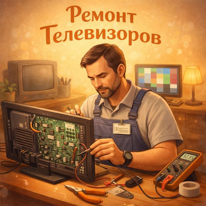 Ремонт телевизоров с заботой о технике