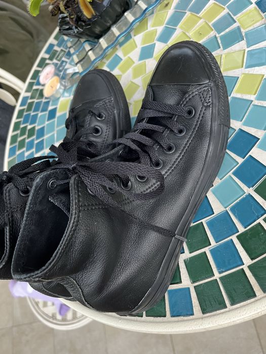 Converse Chuck Taylor All Star - Естествена кожа