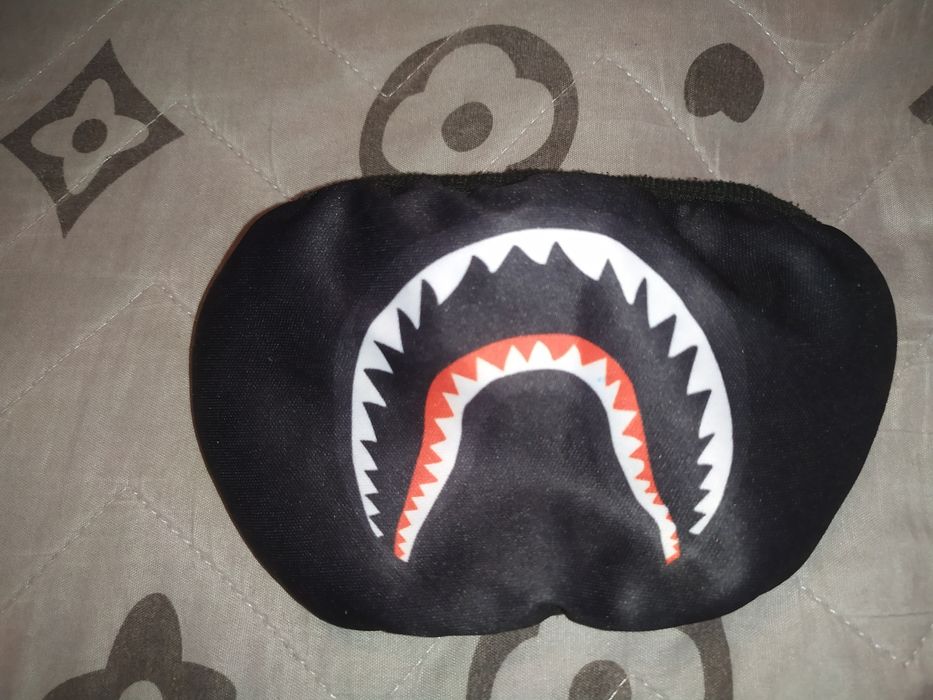 Маска bape черный цвет