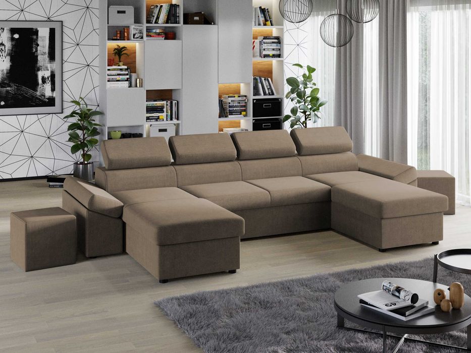 Coltar U Extensibil Jamaica cappuccino - Transport Gratuit