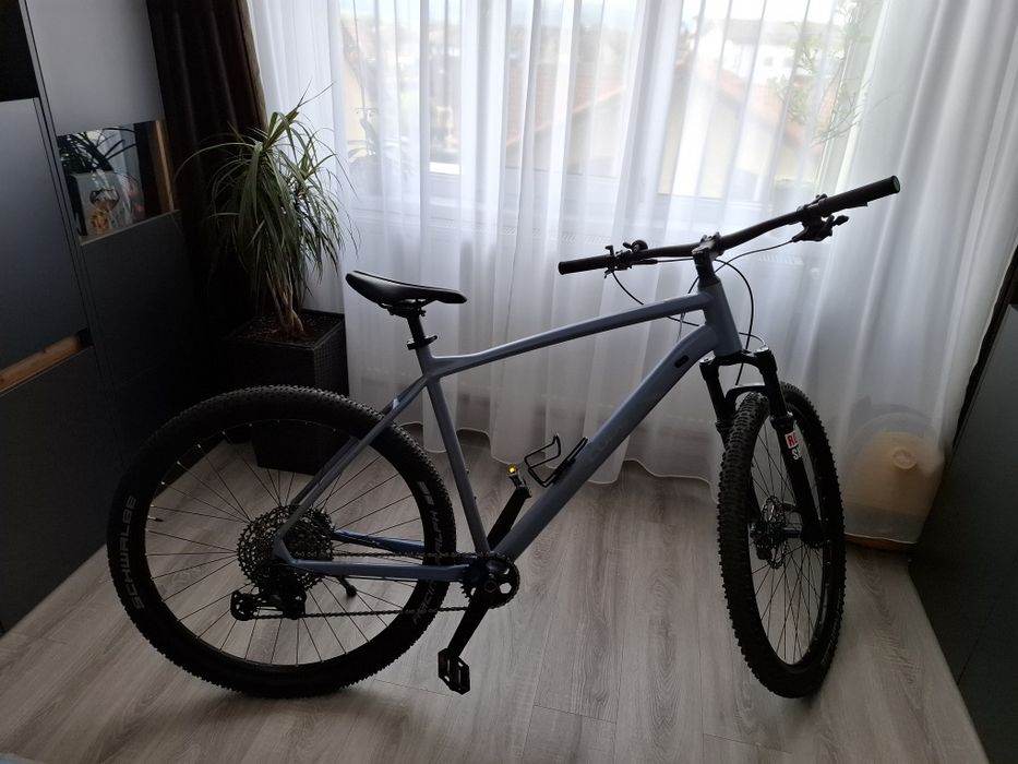 Bicicleta mtb Cube SLX, 1 x 12 viteze, echipare XT, cumpărată in anul 2025, aproape  nouă