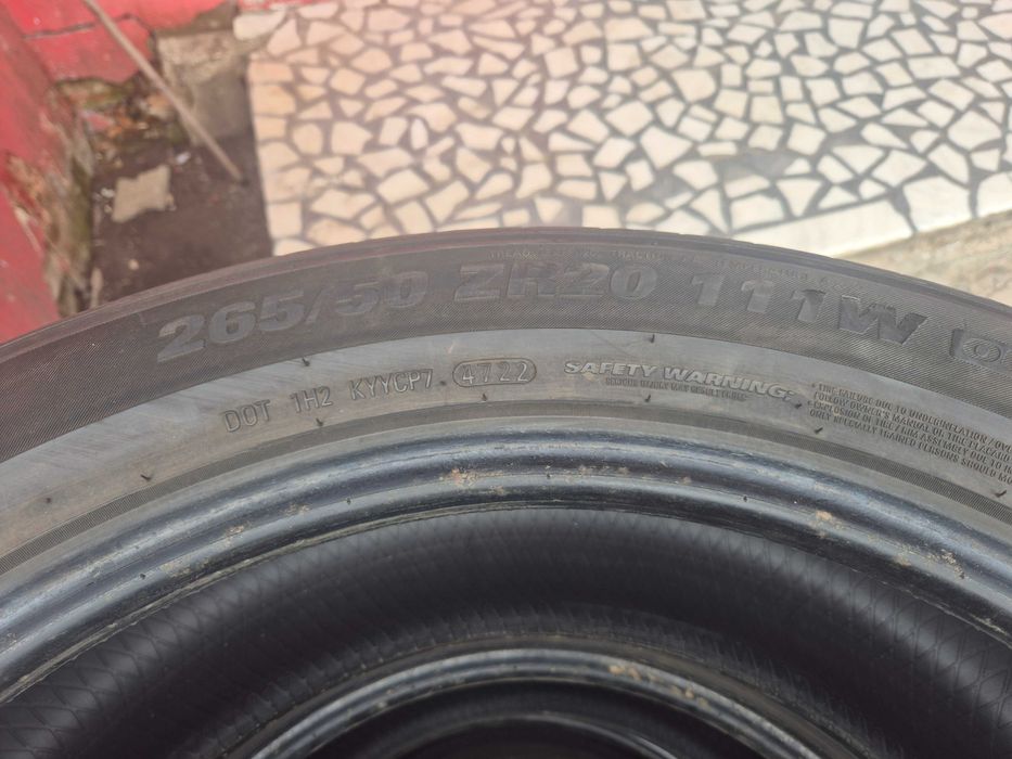 4 Anvelope de VARA - 265/50/20 - KUMHO - CA UNELE NOI - DOT 2022 !