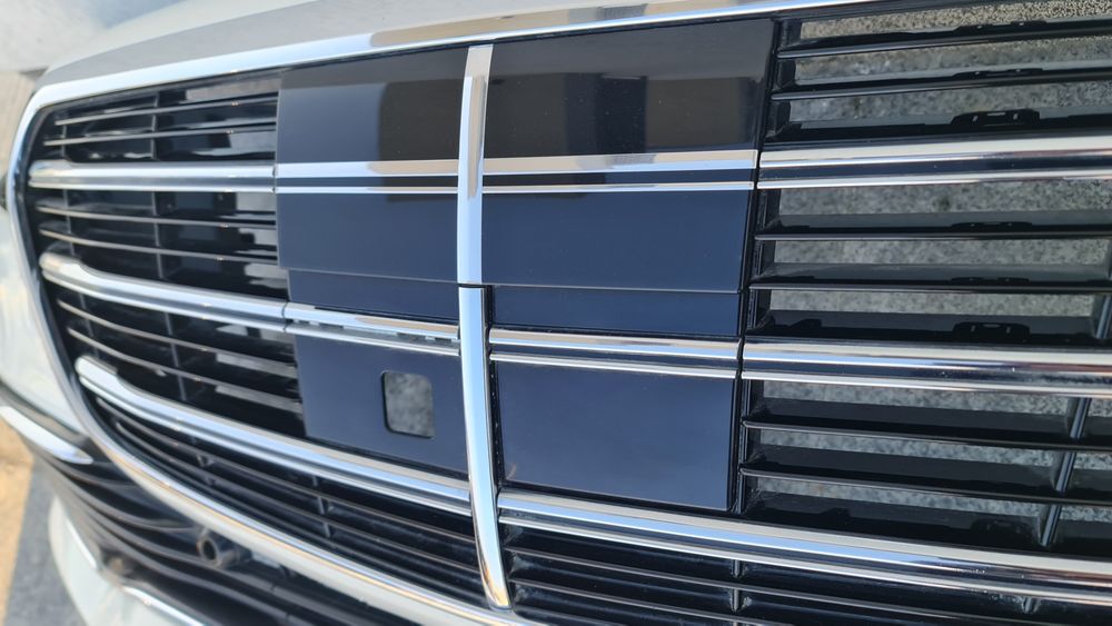 Spoiler bara fata completa grila suport Mercedes S w223 a223 2020+
