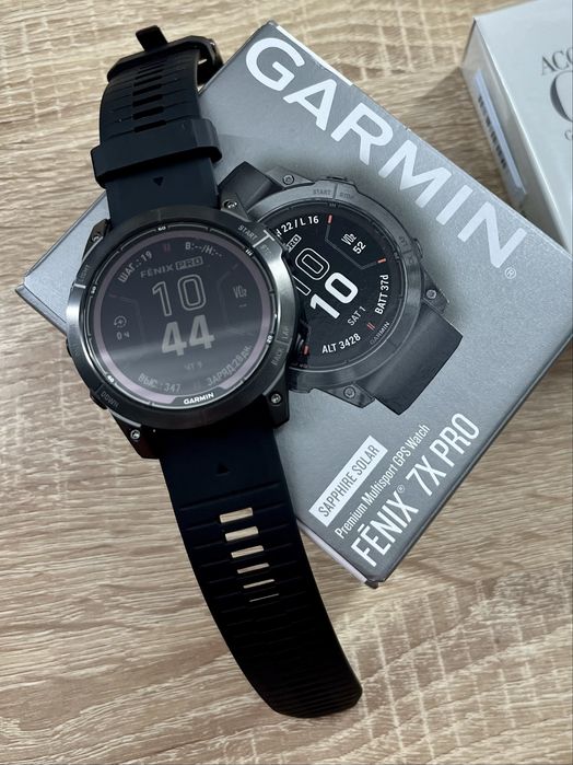 Продаю Garmin Fenix 7X Pro Sapphire Solar