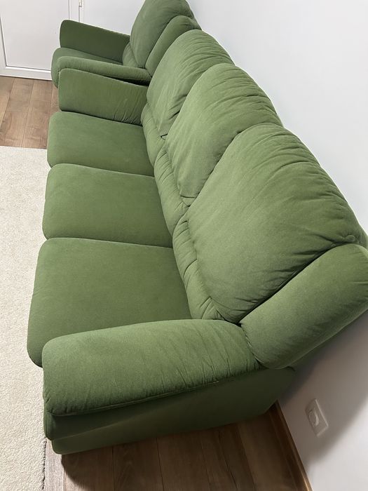 Canapea extensibilă 3 locuri + 2 fotolii - Set Milano