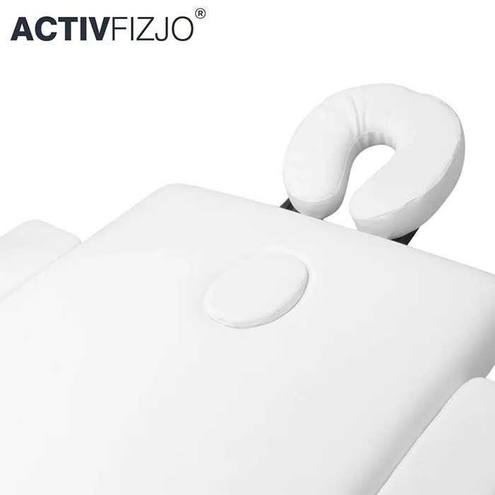 Дървена масажна кушетка  Activ Fizjo - внос от Полша - бяла