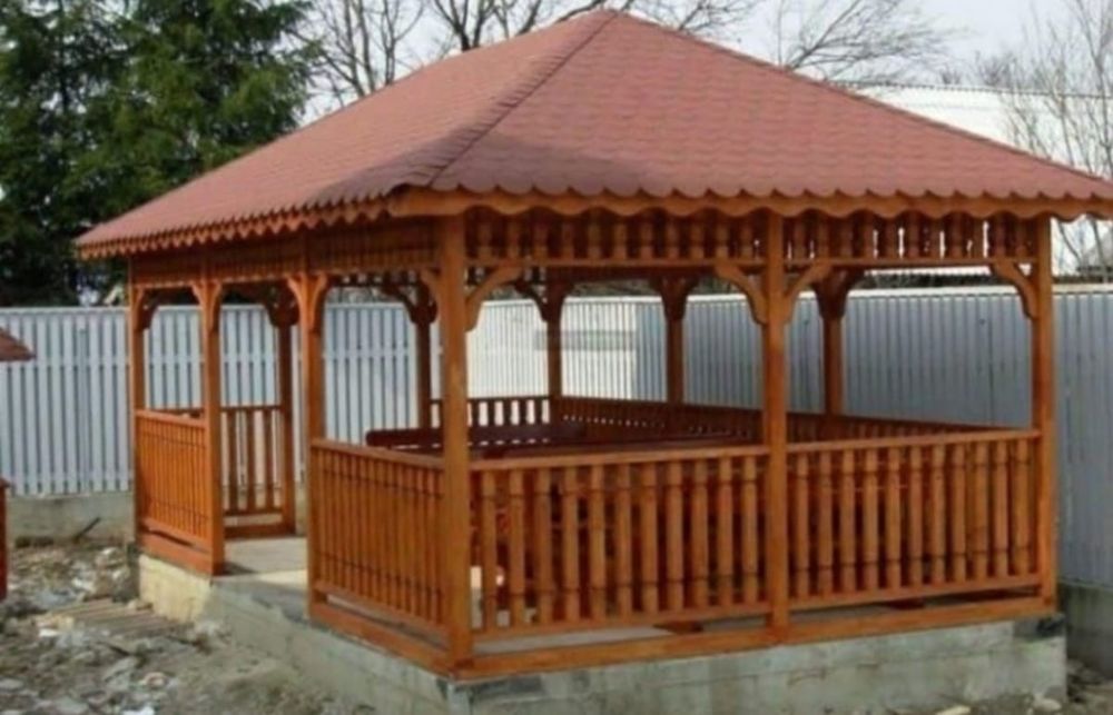 Construim foisoare trase pergole magazi din lemn