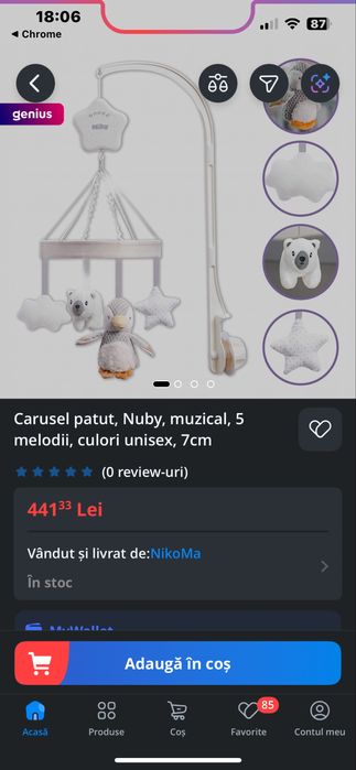 Carusel patut nuby