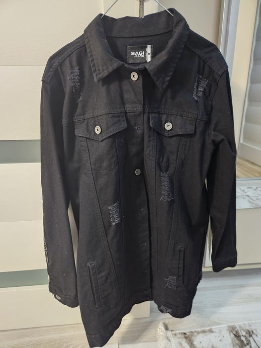 Geaca de blugi cu accesorii