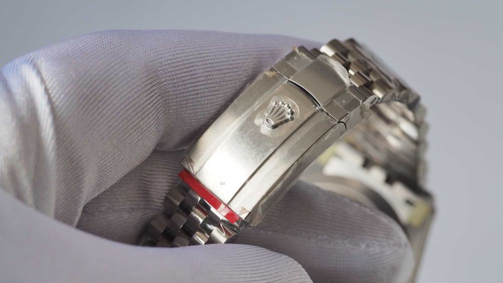 Rolex Datejust с оригинални части, blue roman dial