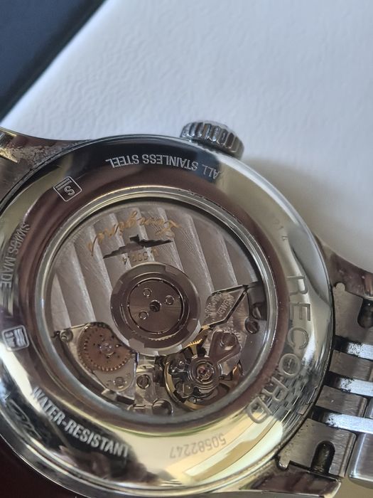 Уникален дамски часовник с диаманти  Дамски часовник Longines Record L2.321.4.87.6
