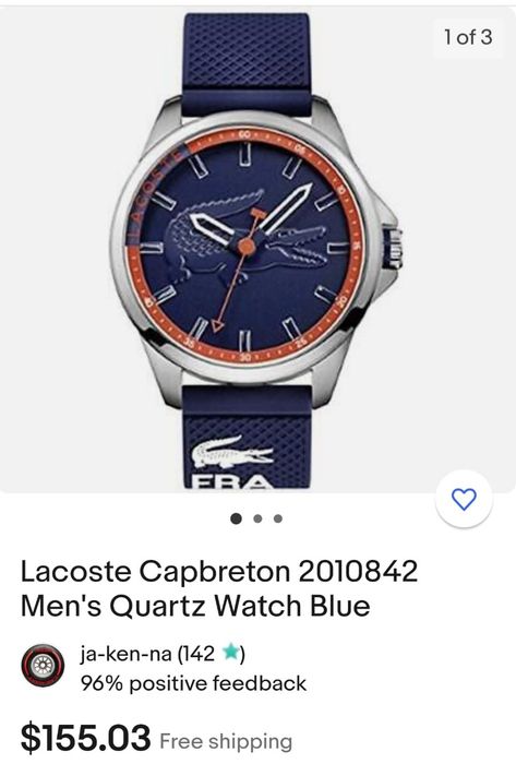 Ceas bărbătesc Lacoste