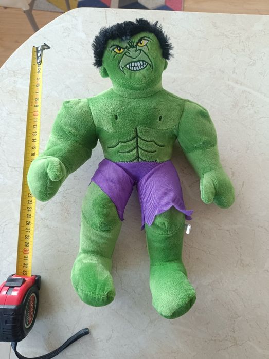 Плюшена играчка Хълк 33 см подарък Коледа Нова година