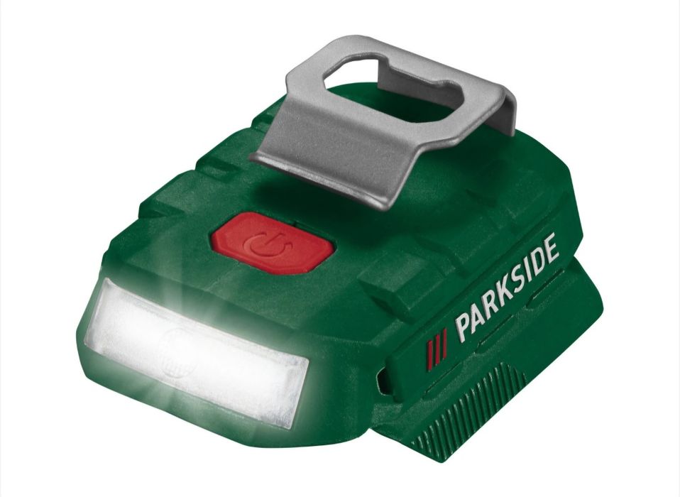 Adaptor baterie/ acumulator cu lumină LED PARKSIDE