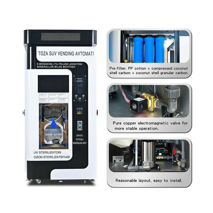 vending aparat xitoydan