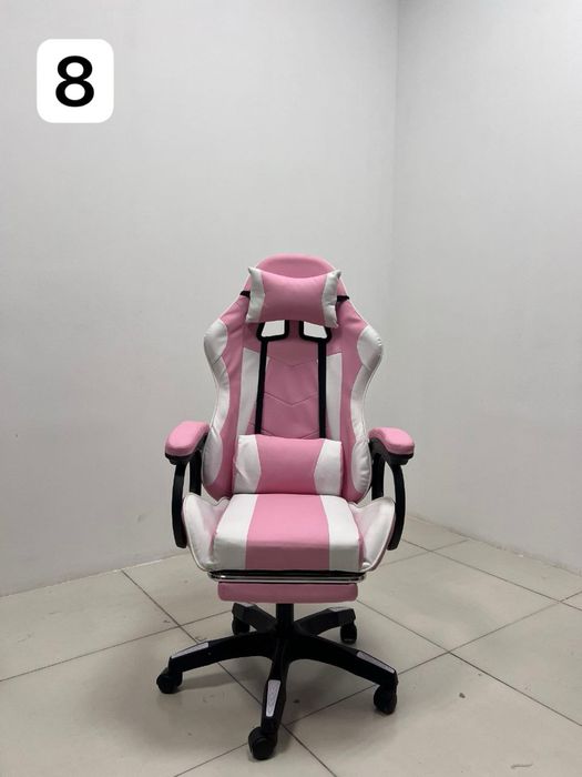 Игровое кресло — ортопедическое с подставкой для ног