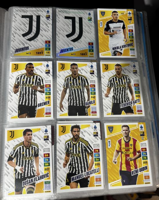 Panini Adrenalyn XL 2023-24 Serie A Album + 390 Cartonașe
