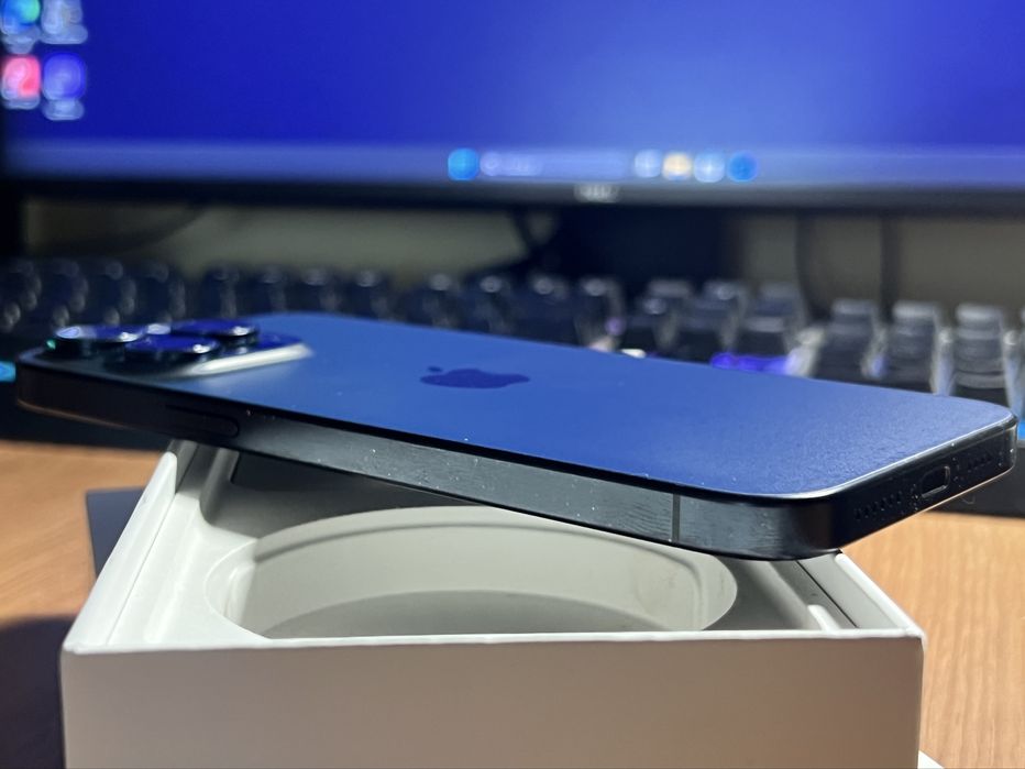 iPhone 15 Pro Max 256 GB Blue Titanium Albastru