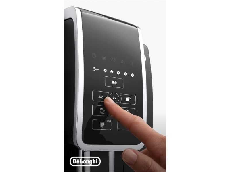 Кафеавтомат De'Longhi Dinamica ECAM350.55.B - 1450 W, Черен