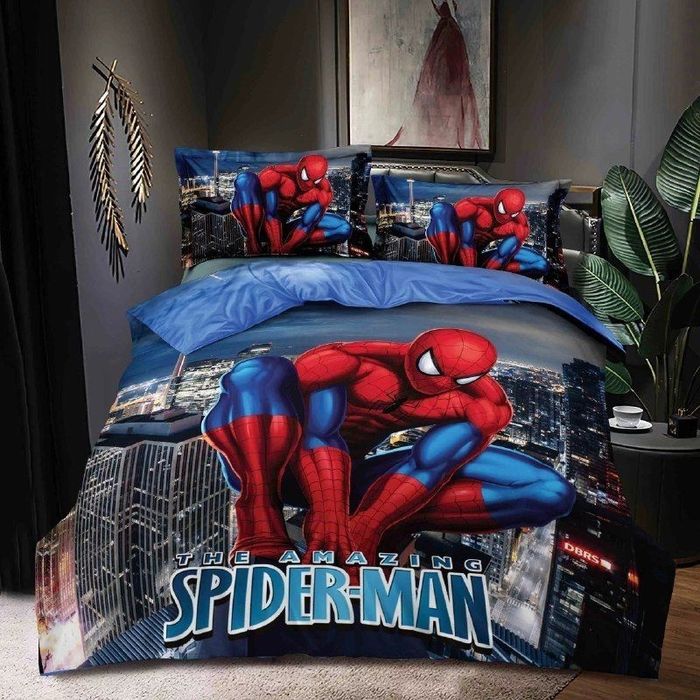 Детское постельное бельё 5D мультфильмы