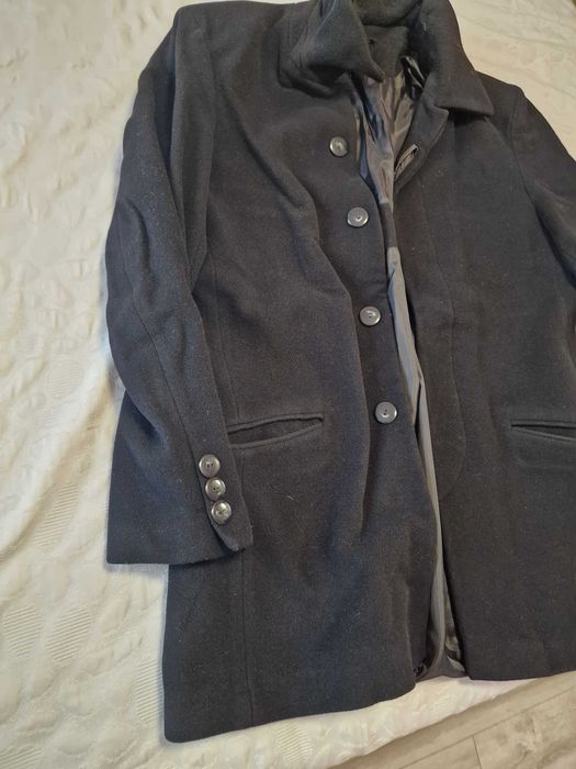 черно мъжко палто