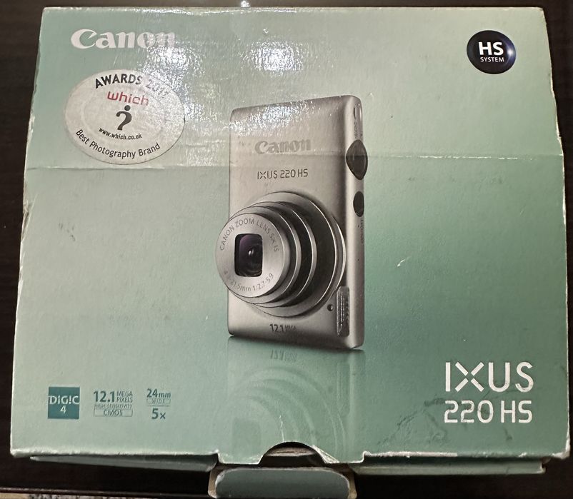 Продам фотоаппарат Canon IXUS 220 HS