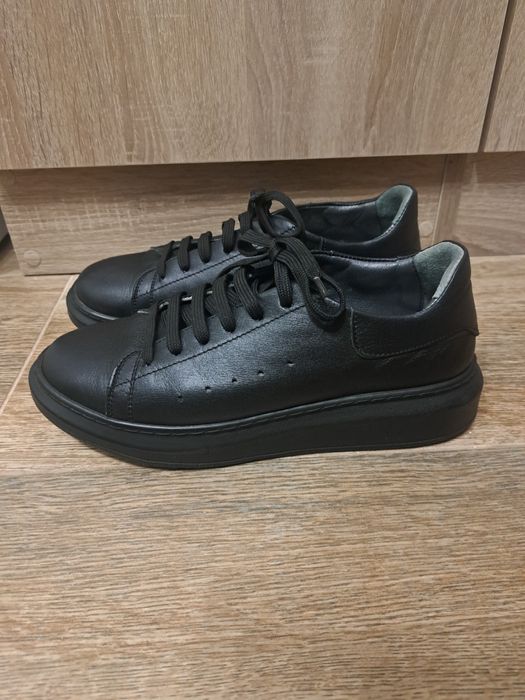 Дамски спортни обувки / сникърси естествена кожа, номер 37 1/2