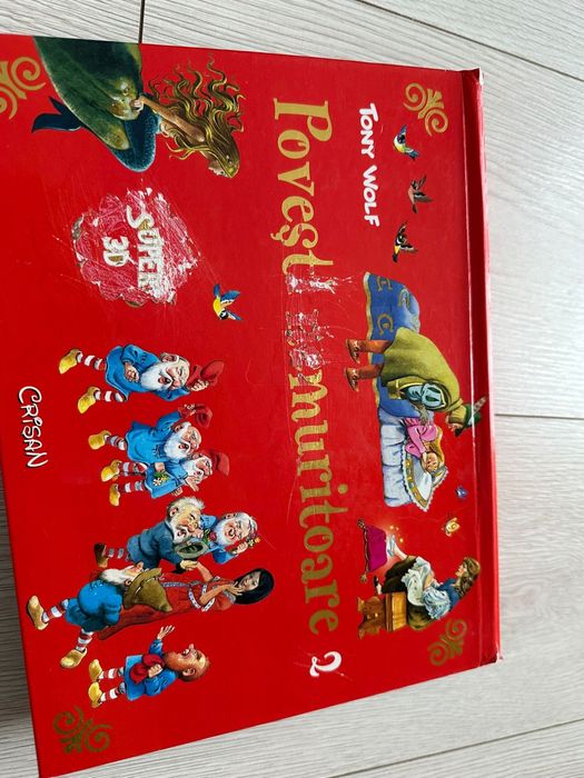 Carte de povesti clasice cu ilustratii 3D