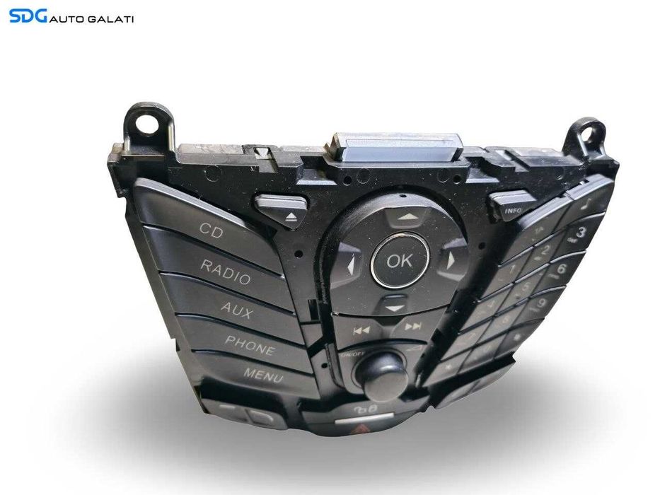Panou Buton Butoane Comanda Control Radio CD Player Navigatie Volum Avarii Inchidere Centralizata Ford Focus 3 2010 - 2015 Cod AM5T-18K811-BE [LS0707]