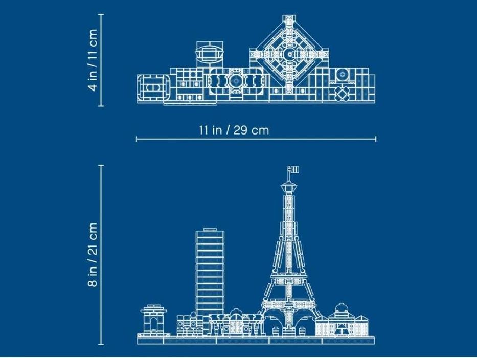 Подарок LEGO: Париж Architecture (конструктор)