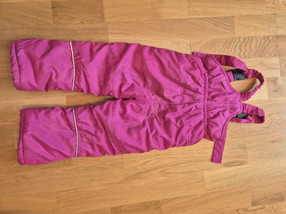 Pantaloni salopeta impermeabili ski fata marimea 80