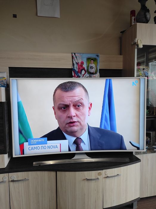 Смарт Телевизор SAMSUNG CURVED 55 инча Ultra HD 4K