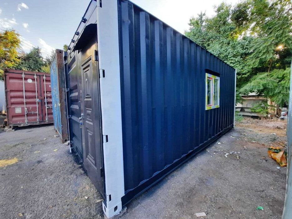 Бытовка из контейнера любой сложности. Bytovka konteynerdan. Dostavka