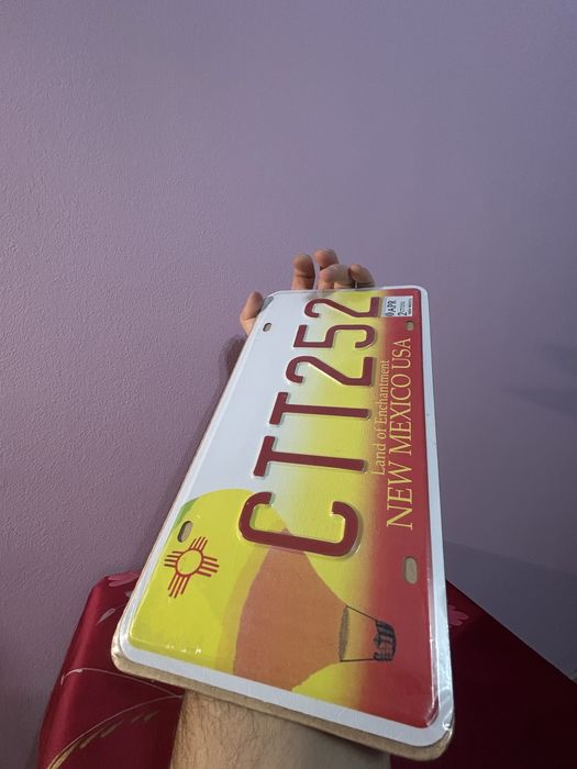 Plăcuță de înmatriculare New Mexico, SUA – Model cu Balon cu Aer Cald