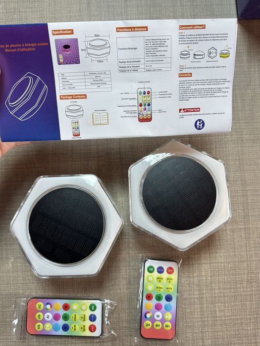 2x lumini solare