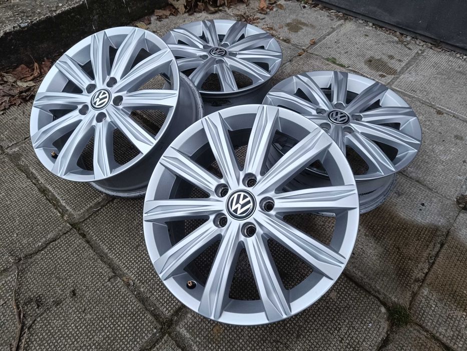 ОРИГИНАЛНИ джанти 17' цола 5x112 ФОЛКСВАГЕН / VW Touran GOLF 57,1 ET52