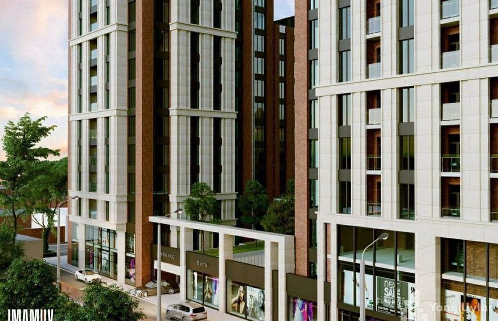 ЖК Бруклин продаётся 1-комнатная квартира, коробка, коммуникации есть