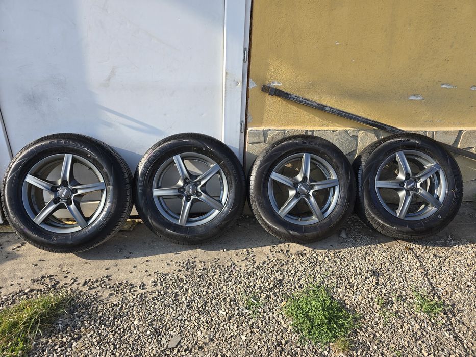 Roti aluminiu/anvelope iarna noi/Duster/Qashqai/215 65 16 /114,3/et50