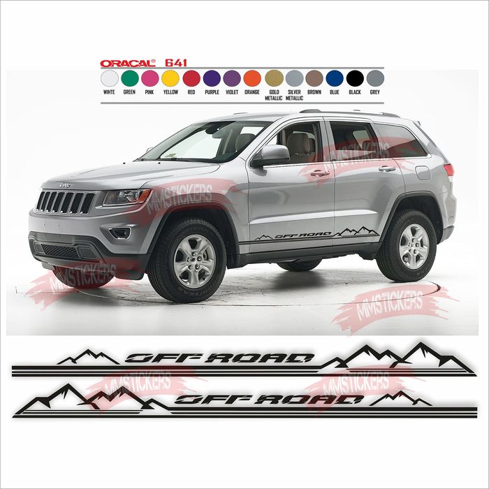 OFF ROAD Ленти Универсални Стикери за Offroad